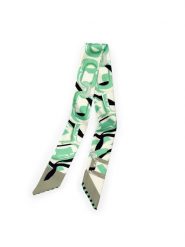 ATELIERS SAINT GERMAIN Chusta w kolorze zielonym - 96 x 5,7 cm rozmiar: onesize. Zielone chusty ATELIERS SAINT GERMAIN, bez wzorów, z materiału. Za 100.99 zł.