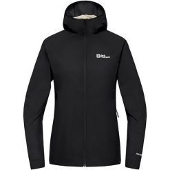 Kurtka przeciwwiatrowa damska Jack Wolfskin Prelight Octa. Czarne kurtki przejściowe sportowe Jack Wolfskin, na lato, s, bez wzorów, z materiału, bez kaptura, trekkingowe. Za 569.99 zł.