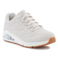 Buty Skechers Uno 2 In Kat-Neato 155642-OFWT białe. Białe buty treningowe bez wzorów, z materiału, bez zapięcia. Za 544.84 zł.