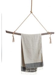 Samimi Chusta hammam w kolorze czarnym - 180 x 100 cm rozmiar: onesize. Czarne chusty Samimi, bez wzorów, z bawełny. Za 69.99 zł.