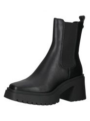 Steve Madden Skórzane sztyblety w kolorze czarnym rozmiar: 41. Czarne botki Steve Madden, bez wzorów, sportowe, bez zapięcia. Za 267.29 zł.