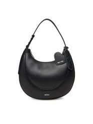 DKNY Torebka R513ZJ24 Czarny. Czarne torebki klasyczne DKNY, bez wzorów, ze skóry, bez dodatków. Za 509.99 zł.