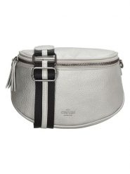 Charm Saszetka "New York" w kolorze jasnoszarym - 18,5 x 13,5 x 11,5 cm rozmiar: onesize. Szare nerki i saszetki Charm, bez wzorów, z materiału, sportowe, bez dodatków. Za 65.99 zł.