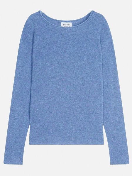 AUTHENTIC CASHMERE Kaszmirowy sweter "Criou" w kolorze błękitnym rozmiar: M. Niebieskie swetry AUTHENTIC CASHMERE, m, bez wzorów, z kaszmiru, bez ramiączek. Za 405.05 zł.