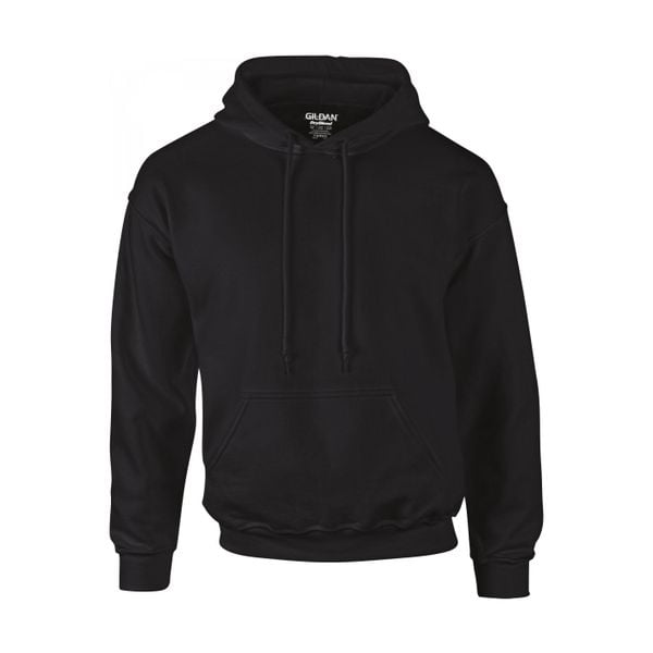 Sweatshirt Bluza z kapturem Gildan Dryblend ®. Czarne bluzy z kapturem GILDAN, s, bez wzorów, z bawełny, z kapturem. Za 127.30 zł.