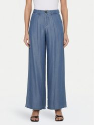 JDY Spodnie materiałowe Jasper 15283508 Niebieski Wide Leg. Niebieskie spodnie materiałowe JDY, bez wzorów, z lyocellu. Za 99.99 zł.