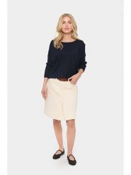 SAINT TROPEZ Sweter w kolorze granatowym rozmiar: S. Niebieskie swetry Saint Tropez, s, bez wzorów, bez ramiączek. Za 104.99 zł.