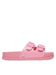 Tommy Jeans Klapki Tjw Comfort Jelly Slides EN0EN02974 Różowy. Czerwone klapki Tommy Jeans, bez wzorów, z jeansu, bez obcasa, bez zapięcia. Za 249.99 zł.
