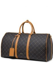 Puccini Torba podróżna w kolorze brązowym - 56 x 30 x 26 cm rozmiar: onesize. Brązowe torby podróżne Puccini, bez wzorów, z materiału, przez ramię. Za 303.45 zł.