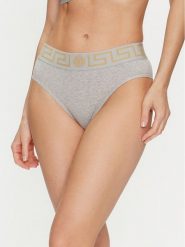 Versace Figi klasyczne Greca 1001381 Szary. Szare figi Versace, bez wzorów, z bawełny. Za 219.99 zł.