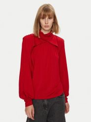 Gestuz Bluzka Soffi 10909455 Czerwony Regular Fit. Czerwone bluzki Gestuz, xs, bez wzorów, z wiskozy, bez kołnierzyka, bez ramiączek. Za 469.99 zł.