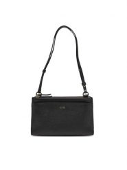 BOSS Torebka Alyce 50541756 Czarny. Czarne listonoszki Boss, bez wzorów, ze skóry, bez dodatków. Za 649.99 zł.
