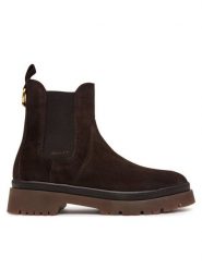 Gant Sztyblety 33553422 Brązowy ciemny. Brązowe botki Gant, bez wzorów, ze skóry, bez obcasa, na płaskiej podeszwie, bez zapięcia. Za 719.99 zł.