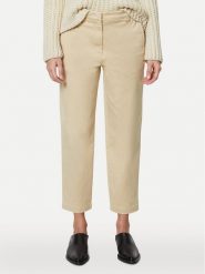 Marc O'Polo Chinosy 402 0018 10087 Beżowy Tapered Fit. Brązowe chinosy Marc O'Polo, bez wzorów, z bawełny. Za 299.99 zł.