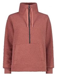 CMP Bluza polarowa w kolorze czerwonym rozmiar: 48. Czerwone bluzy bez kaptura CMP, s, bez wzorów, z materiału, bez kaptura. Za 167.28 zł.