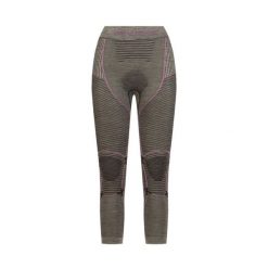 Leginsy termoaktywne damskie X-Bionic Merino Grey. Szare bielizna termoaktywna damska XBIONIC, bez wzorów, bez ramiączek, trekkingowe. Za 739.99 zł.