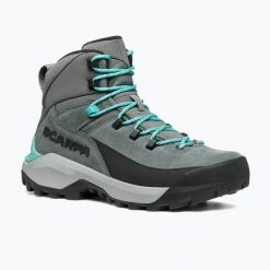Buty trekkingowe damskie SCARPA Mustang Trekking GTX. Szare trekkingi Scarpa, bez wzorów, z gore-texu, bez zapięcia, trekkingowe, gore-tex. Za 799.99 zł.