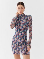 Silvian Heach Sukienka codzienna GPA23359VE Kolorowy Slim Fit. Sukienki Silvian Heach, na co dzień, bez wzorów, z syntetyku, bez kołnierzyka, bez ramiączek, proste. Za 409.99 zł.