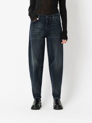 Rosner Dżinsy - Tapered fit - w kolorze granatowym rozmiar: 42/L30. Niebieskie jeansy Rosner, l, bez wzorów, z podwyższonym stanem. Za 237.45 zł.