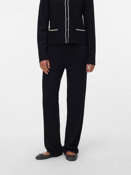 Vero Moda Spodnie w kolorze czarnym rozmiar: S. Czarne spodnie materiałowe Vero Moda, bez wzorów, z materiału. Za 91.99 zł.