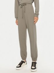 Max Mara Leisure Spodnie dresowe Pirano 2426786088 Beżowy Regular Fit. Brązowe spodnie dresowe Max Mara Leisure, bez wzorów, z dresówki. Za 559.99 zł.