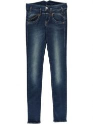 Herrlicher Dżinsy "Pearl" - Slim fit - w kolorze granatowym rozmiar: W25/L32. Niebieskie jeansy Herrlicher, l, z aplikacjami, klasyczne. Za 132.36 zł.