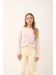 Just Cashmere Kaszmirowy sweter "Grace" w kolorze jasnoróżowym rozmiar: S. Różowe swetry Just Cashmere, s, bez wzorów, z kaszmiru, bez ramiączek. Za 361.99 zł.