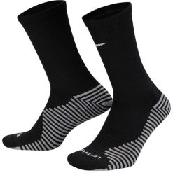 Skarpety Unisex Dla Dorosłych Strike Crew. Czarne skarpetki Nike, bez wzorów. Za 65.99 zł.
