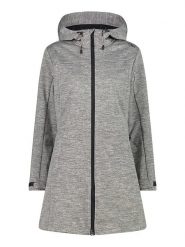 CMP Płaszcz softshellowy w kolorze szarym rozmiar: 38. Szare płaszcze CMP, bez wzorów, sportowe, bez kaptura. Za 171.68 zł.