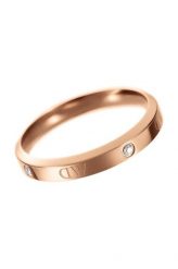 Daniel Wellington pierścionek Lumine Ring RG 54. Czerwone pierścionki Daniel Wellington. W wyprzedaży za 169.99 zł.
