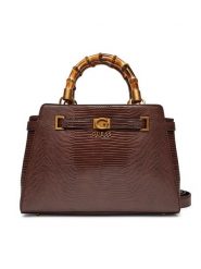 Guess Torebka HWKB95 06060 Brązowy. Brązowe torebki klasyczne Guess, z aplikacjami, ze skóry, bez dodatków. Za 559.99 zł.