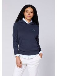 Polo Sylt Bluza w kolorze granatowym rozmiar: L. Niebieskie bluzy Polo Sylt, l, bez wzorów, z bawełny, z kapturem. Za 145.45 zł.
