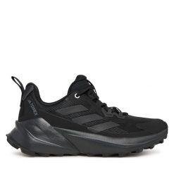 Trekkingi adidas. Czarne buty trekkingowe adidas, bez zapięcia. Za 449.99 zł.