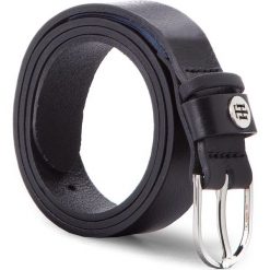 Pasek Damski TOMMY HILFIGER - New Classic Belt 2.5 AW0AW05580 002. Czarne paski Tommy Hilfiger, w paski, ze skóry. Za 179.00 zł.