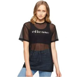 Damskie T-shirt Ellesse Venderi - Modny Design z Miękkiej Bawełny. Fioletowe t-shirty Ellesse, bez wzorów, z bawełny, eleganckie, bez kołnierzyka, bez ramiączek. Za 222.99 zł.