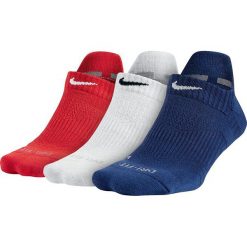 Nike Skarpety damskie 3-Pak białe/niebieskie/czerwone r. 34-38 (SX4841 962). Skarpetki marki Nike. Za 53.31 zł.