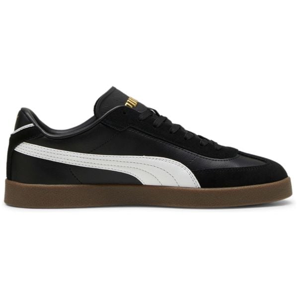 Buty damskie sportowe sneakersy Puma CLUB II ERA. Czarne buty sportowe lifestyle Puma, bez wzorów, z materiału, bez zapięcia, trekkingowe. Za 209.99 zł.