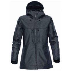 Kurtka Soft Shell Damska Epsilon 2 Twill. Brązowe kurtki STORMTECH, l, bez wzorów, sportowe, bez kaptura. Za 698.99 zł.
