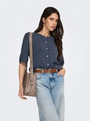 JDY Kardigan "Rue Life" w kolorze niebieskim rozmiar: M. Niebieskie swetry JDY, m, bez wzorów, bez ramiączek. Za 119.40 zł.