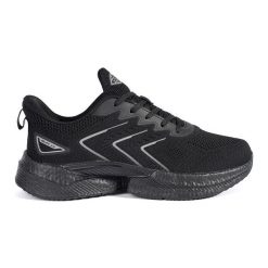Vico Czarne lekkie buty sportowe sznurowane. Czarne buty treningowe bez wzorów, bez zapięcia. Za 166.74 zł.