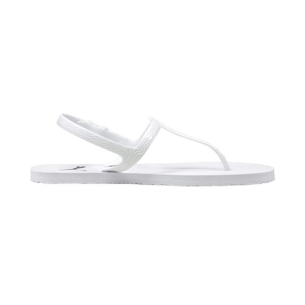 Sandały do chodzenia damskie Puma Cozy Sandal Wns. Białe sandały Puma, bez wzorów, z materiału, sportowe, bez obcasa, bez zapięcia. Za 123.11 zł.