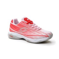 Buty tenisowe damskie Lotto Mirage 300 clay. Białe buty do biegania Lotto, bez wzorów, z gumy, bez zapięcia, do biegania. Za 459.00 zł.