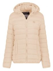 Geographical Norway Kurtka pikowana w kolorze beżowym rozmiar: XL. Brązowe kurtki Geographical Norway, xl, bez wzorów, bez kaptura. Za 203.99 zł.