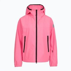 Kurtka softshell damska BOGNER FIRE+ICE Leska2. Czerwone kurtki przejściowe sportowe l, bez wzorów, z elastanu, bez kaptura, trekkingowe. Za 1,059.00 zł.