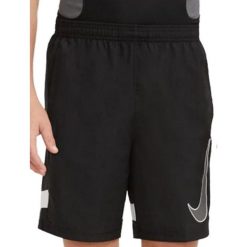 Spodenki dla dzieci Nike NK DF Academy Shrt Wp Gx CV1469 011. Czarne szorty Nike, bez wzorów, sportowe. Za 91.97 zł.
