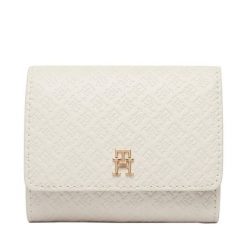 Portfel Tommy Hilfiger. Brązowe portfele Tommy Hilfiger, bez wzorów. Za 289.99 zł.