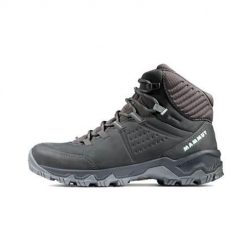 Buty trekkingowe damskie Mammut Nova Mid Iv Gtx. Czarne buty trekkingowe Mammut, z gore-texu, za kostkę, bez zapięcia. Za 936.25 zł.