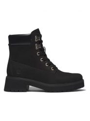Timberland Skórzane botki "Carnaby Cool" w kolorze czarnym rozmiar: 41,5. Czarne botki Timberland, bez wzorów, bez obcasa, bez zapięcia. Za 561.62 zł.
