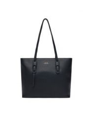 Lasocki Torebka LSK-L-001-07 Czarny. Czarne shopper bag Lasocki, bez wzorów, ze skóry, bez dodatków. Za 199.99 zł.