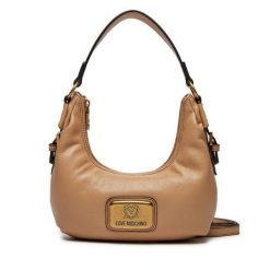 Torebka LOVE MOSCHINO. Brązowe torebki klasyczne Love Moschino, bez wzorów, klasyczne, bez dodatków. Za 659.99 zł.